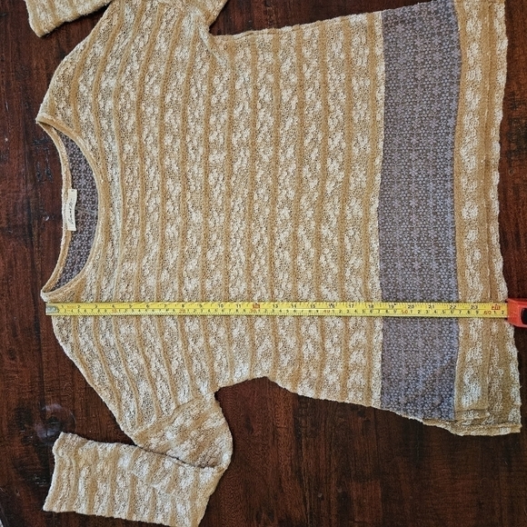 COMME toi pullover lightweight long sleeve sweater size s. - Picture 7 of 8